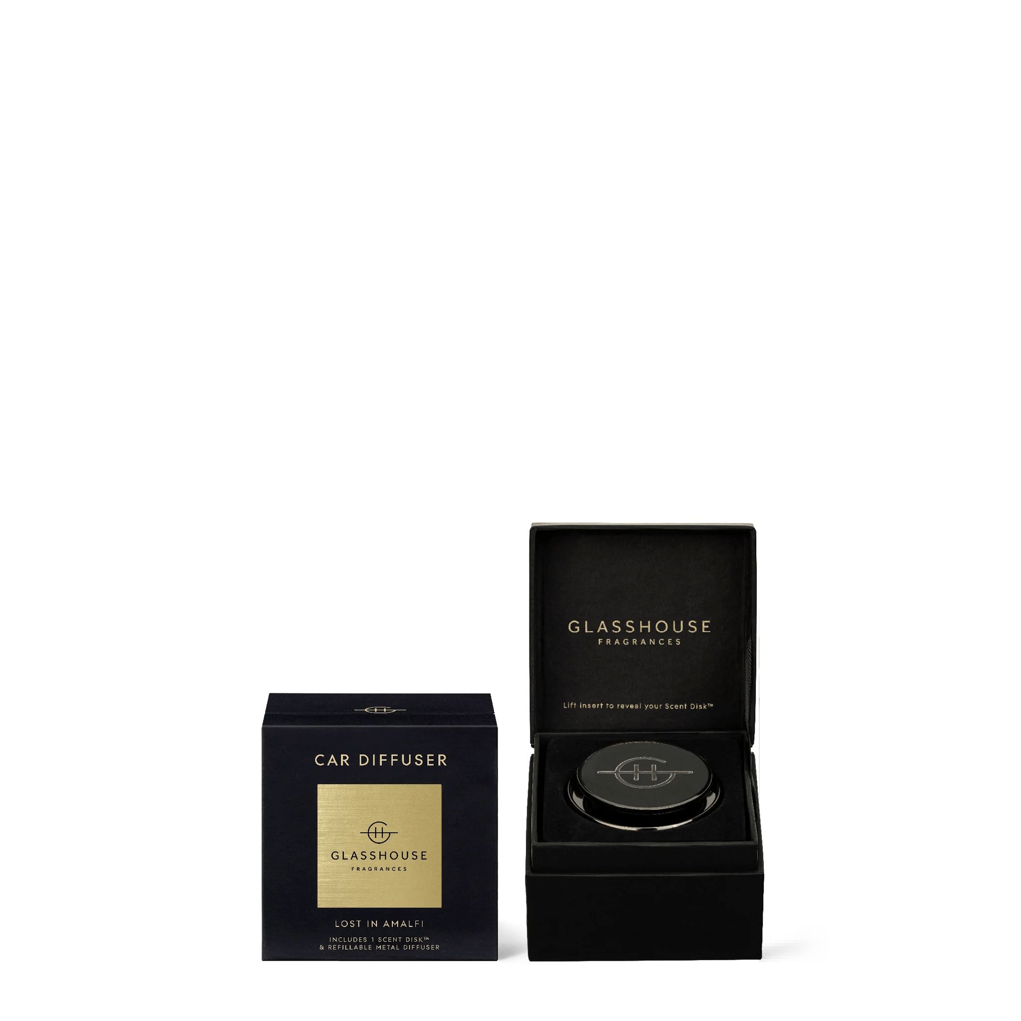 Glasshouse Car Diffuser Amalfi • Code Bloom Perth Florist, Fresh