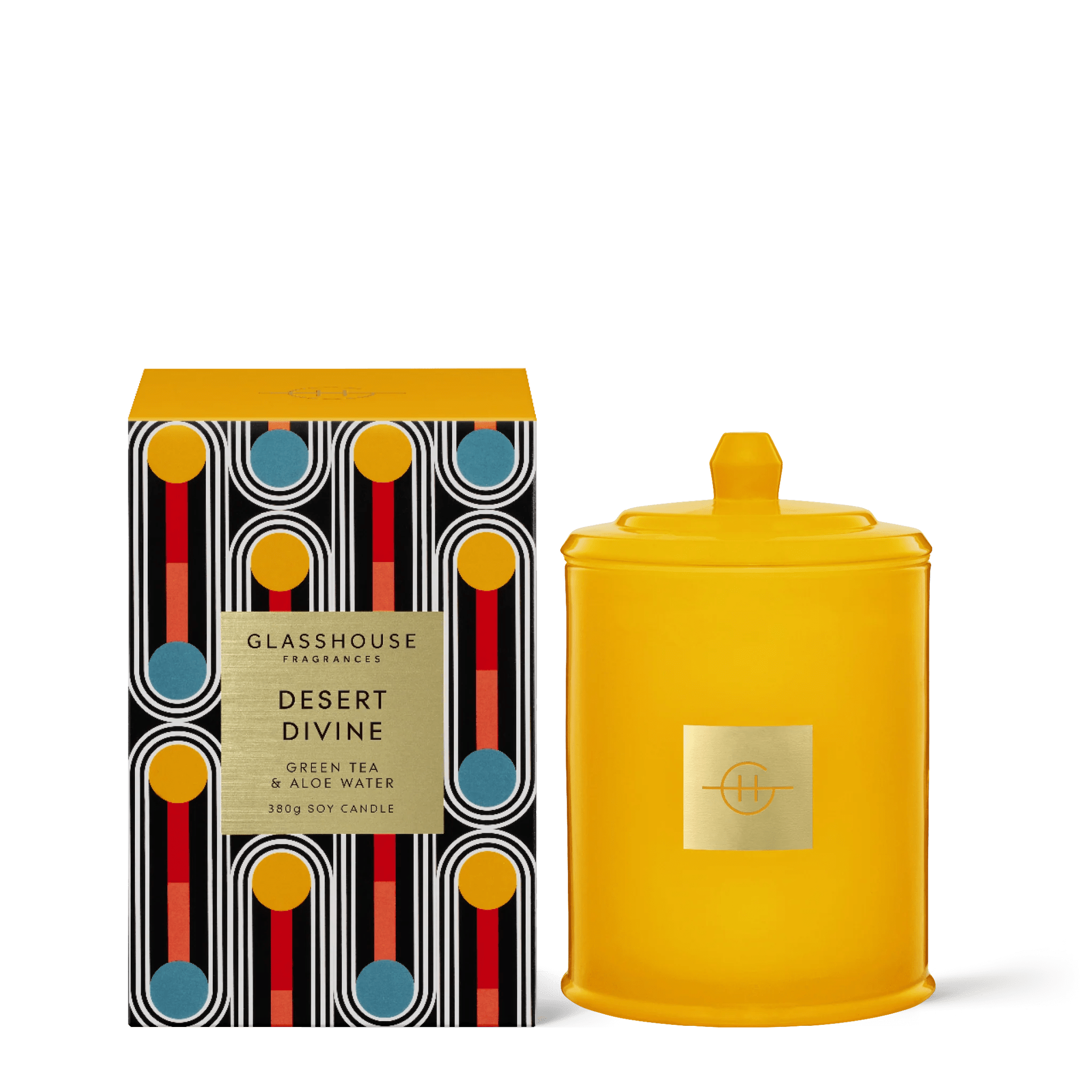 Desert Divine Glasshouse Candle • Code Bloom Perth Florist, Fresh