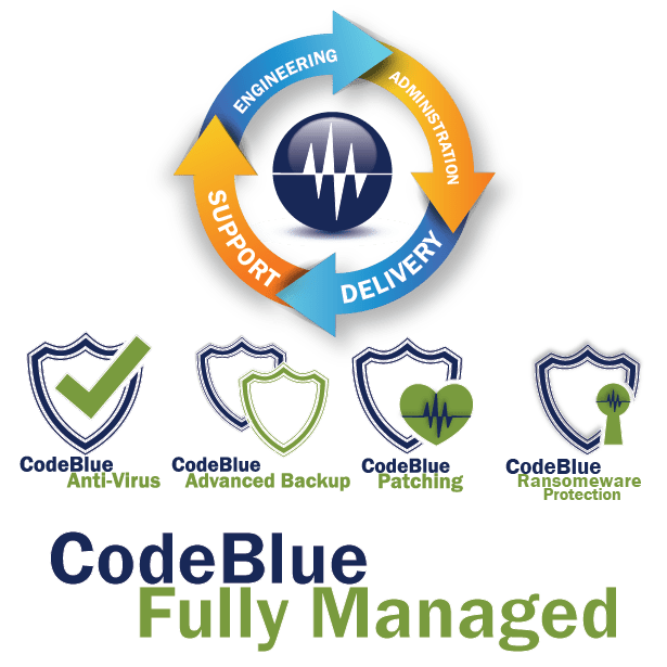 CodeBlue Fully Managed Server Maintenance (Per Server) CodeBlue