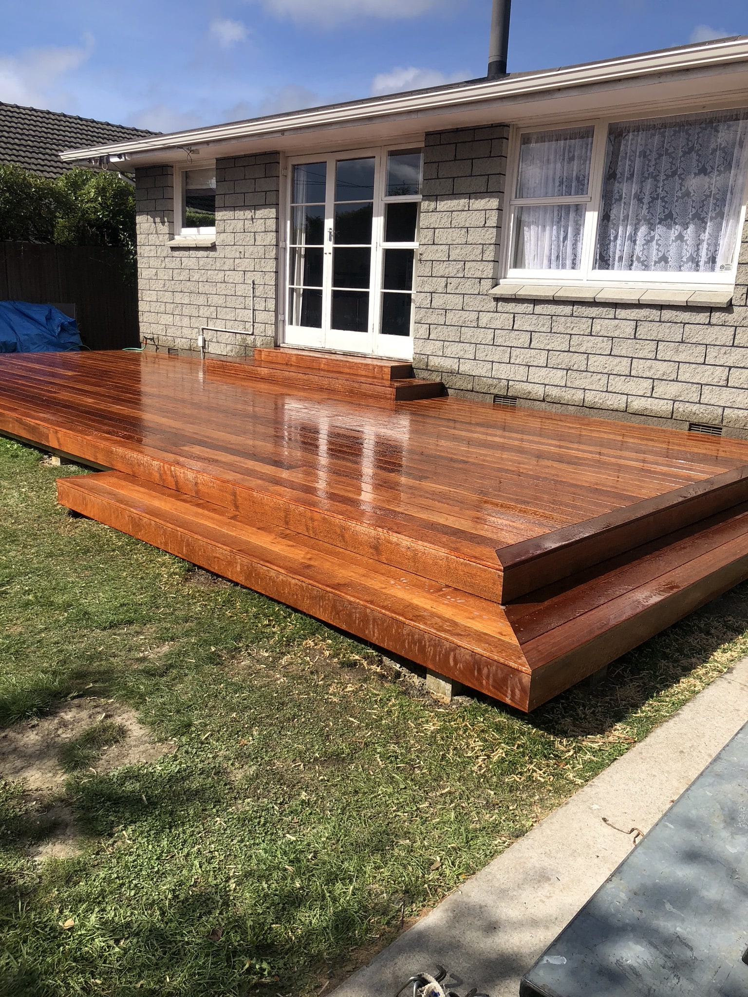Redwood Deck Code Construction