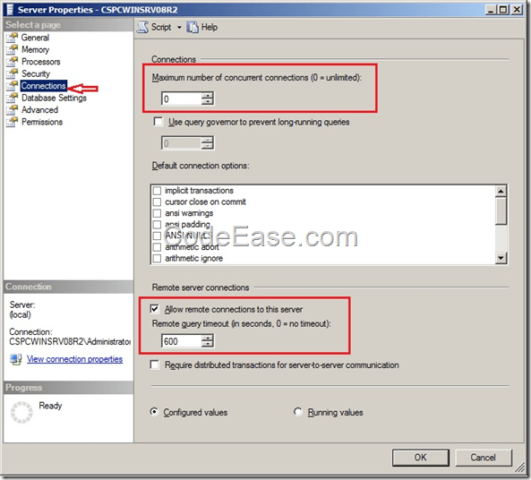 sqlserver2008r2remoteconnection
