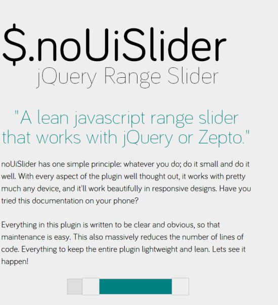 8 Beautiful jQuery Range Slider Plugins CodeFear