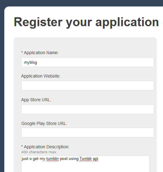 How to Integrate Tumblr API in PHP PHP Programming Blog