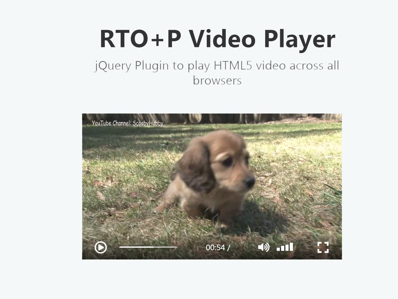 jQuery Video Player with Thumbnails RTOP Video Player — CodeHim