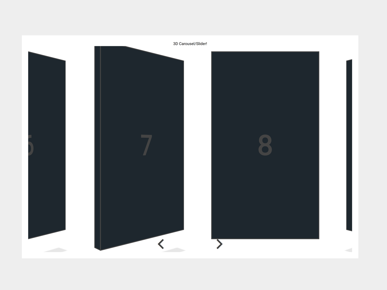 3D carousel slider JavaScript — CodeHim