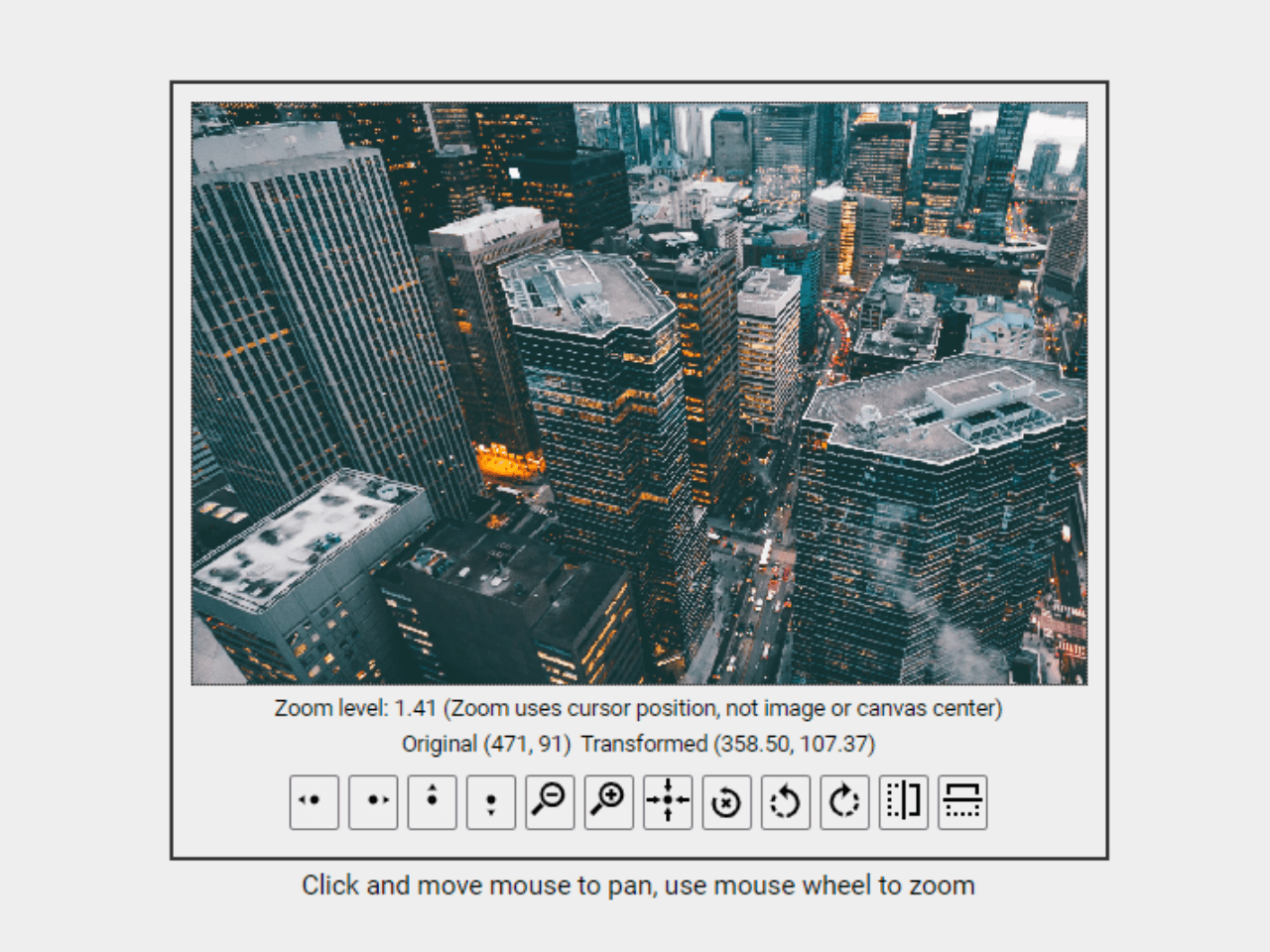 JavaScript Image Viewer with Zoom Pan Rotate and Flip — CodeHim