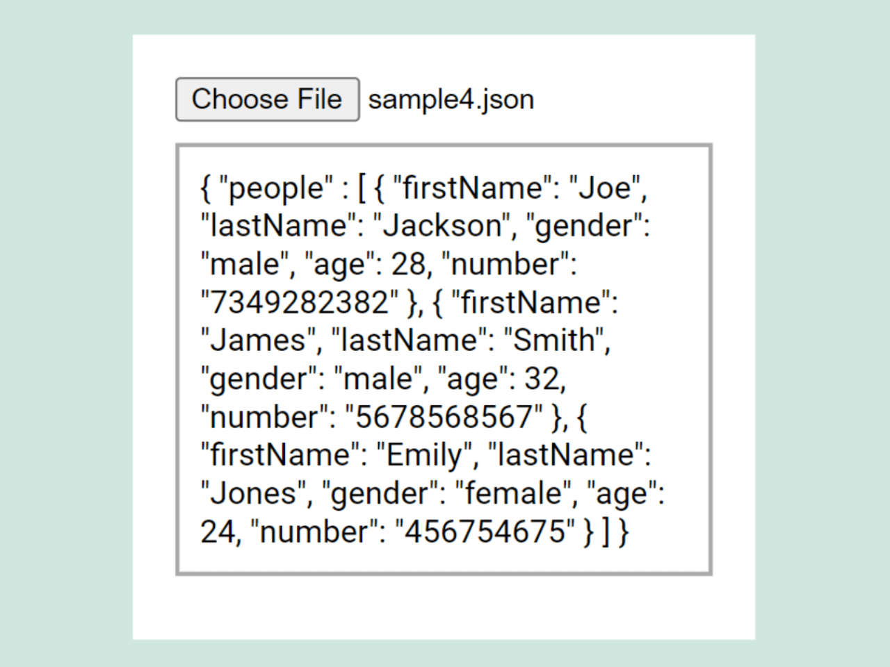JavaScript Read Local JSON File without jQuery — CodeHim