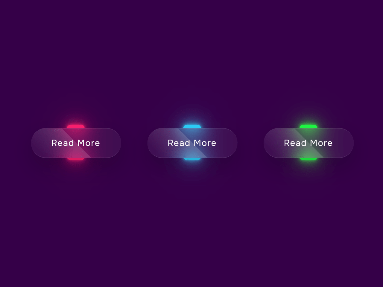 CSS Glassmorphism Button Hover Effects — CodeHim