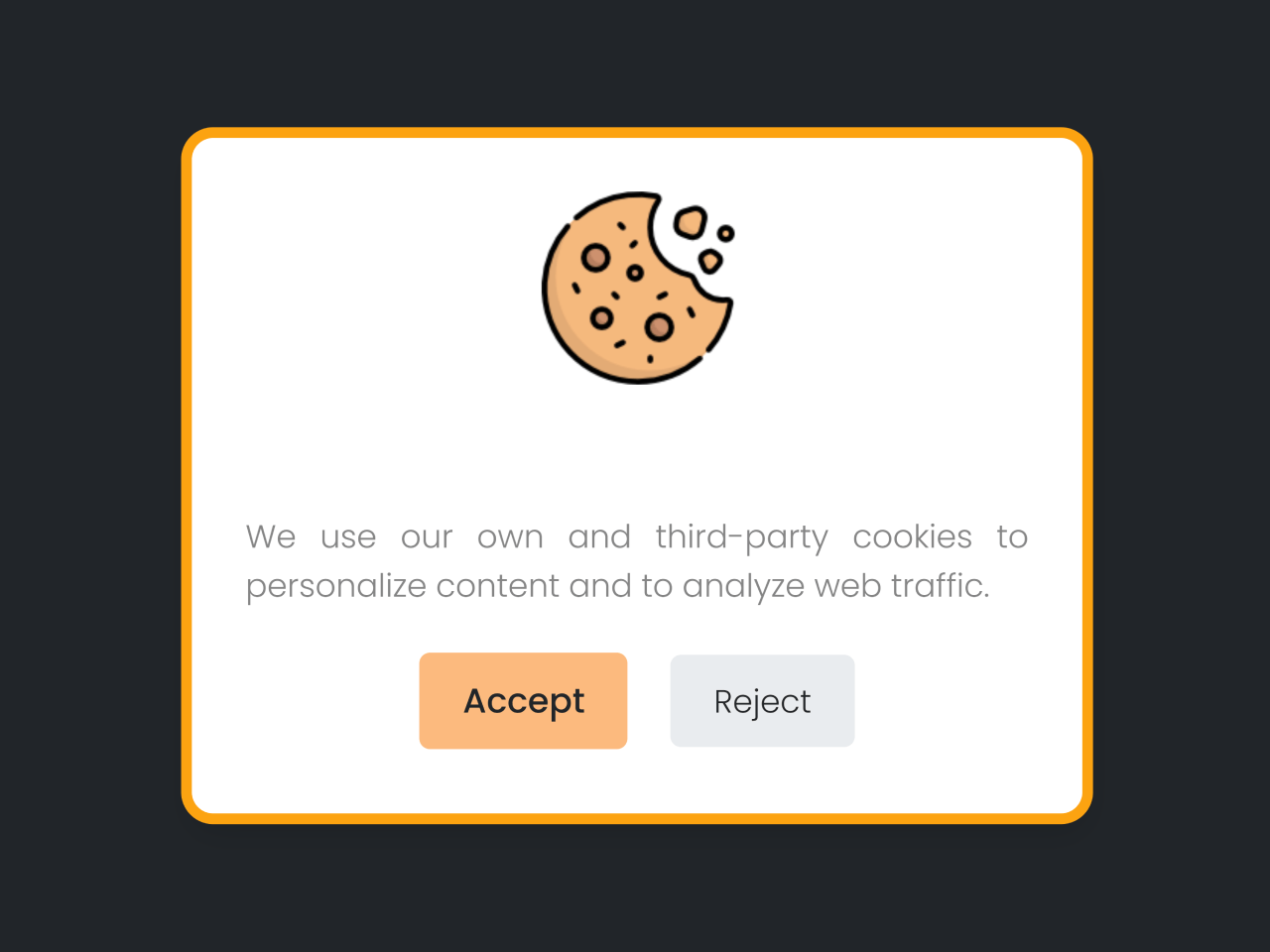 Cookie Consent Popup in JavaScript — CodeHim