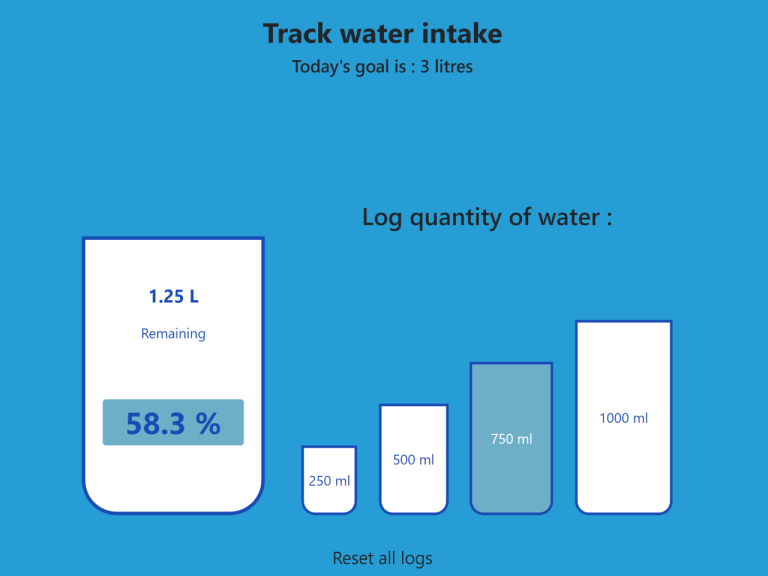 Water Intake Calculator in JavaScript — CodeHim