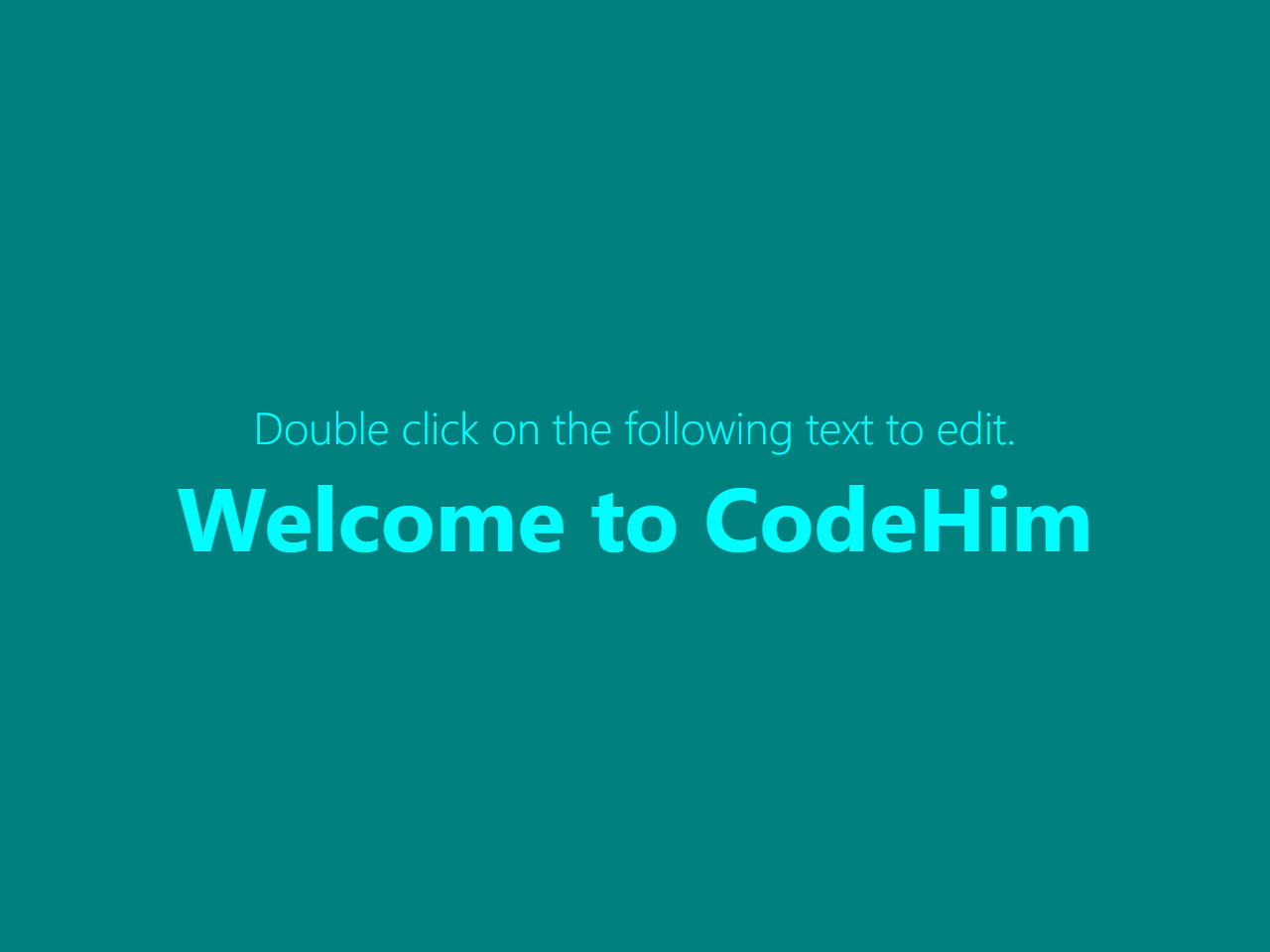 Contenteditable on Double Click in JavaScript — CodeHim