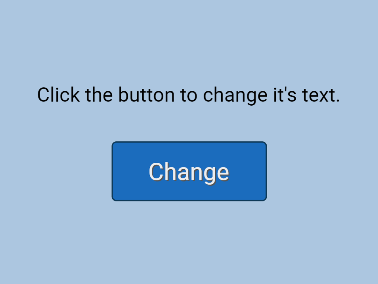JavaScript Change Button Text onClick — CodeHim