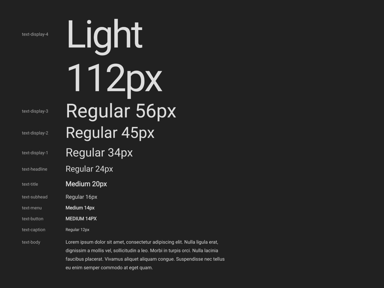 Material Design Typography in CSS — CodeHim