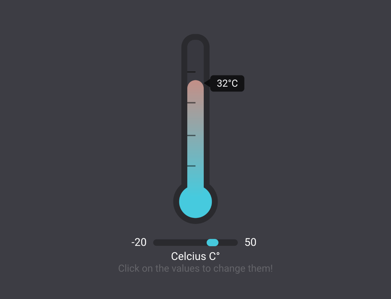 Thermometer Slider Widget Using JavaScript — CodeHim