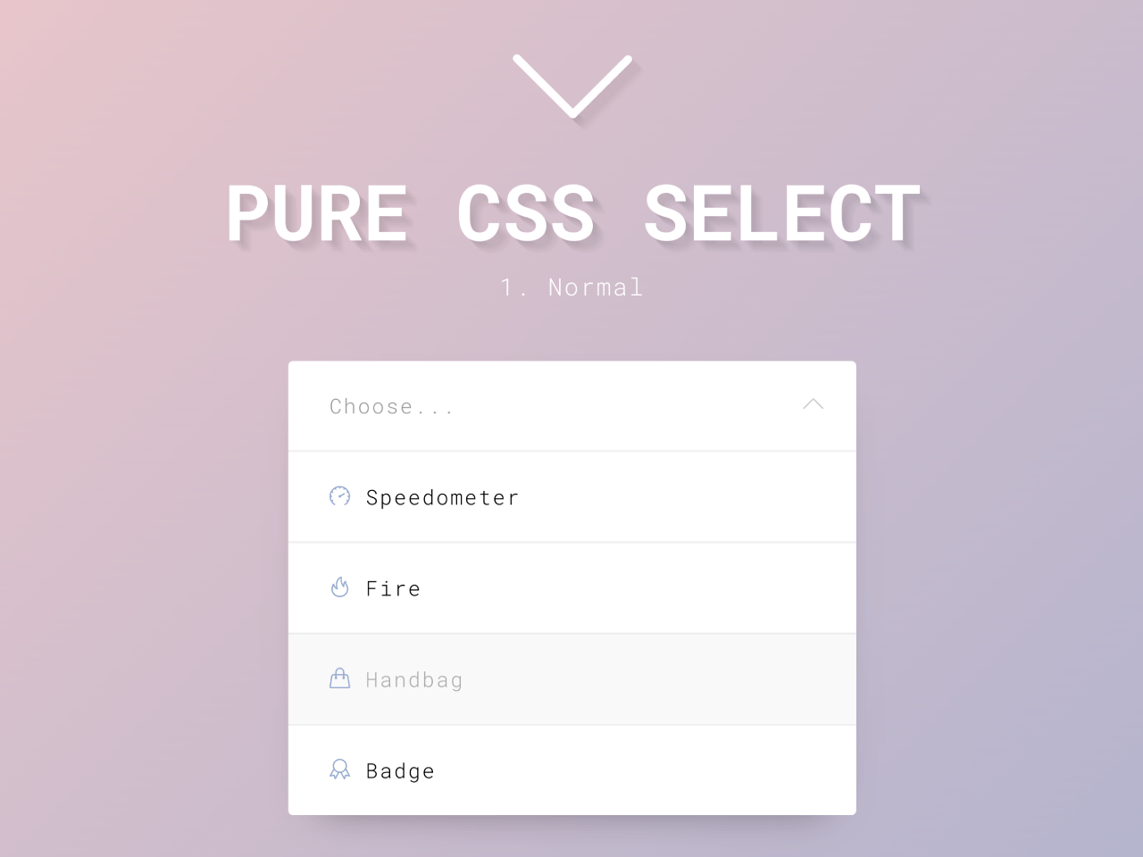 Custom Select Dropdown Using HTML Radio Input — CodeHim