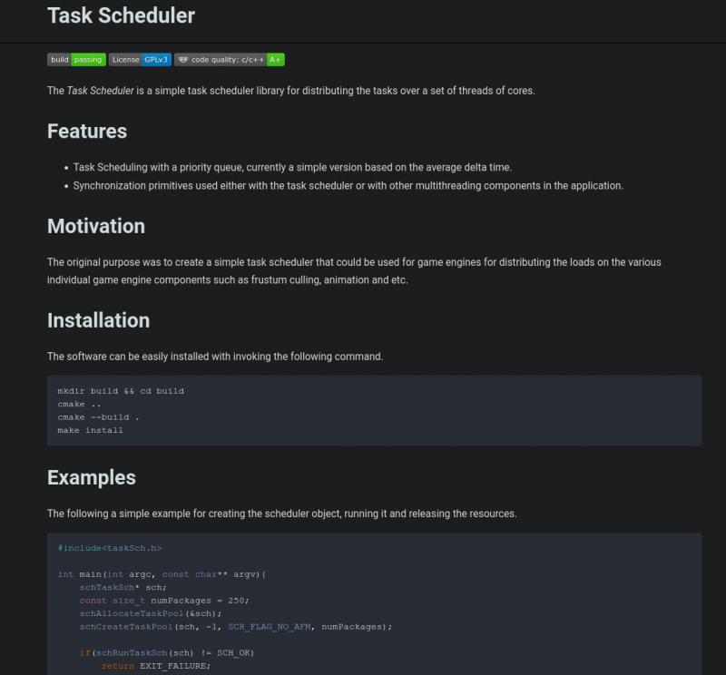 Doxygen with C/C++ - Code Intrinsic