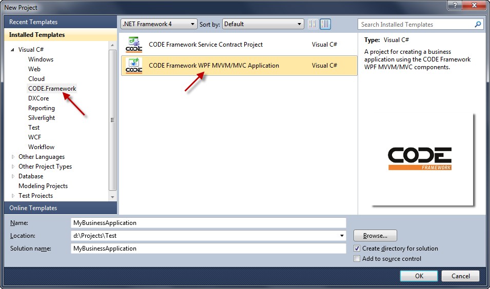 CODE Framework Writing MVVM/MVC WPF Applications