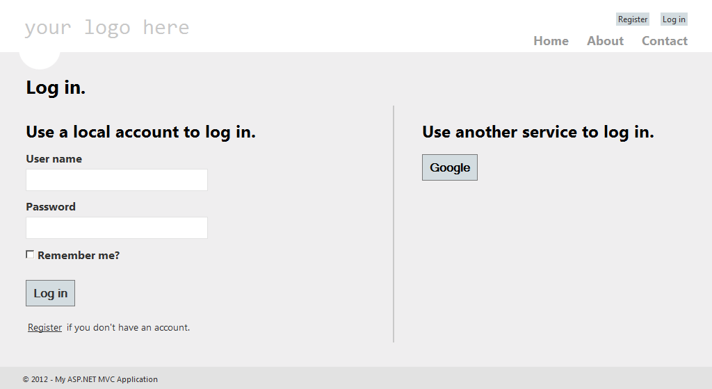 Log Users in to Your  Application with OpenID or OAuth