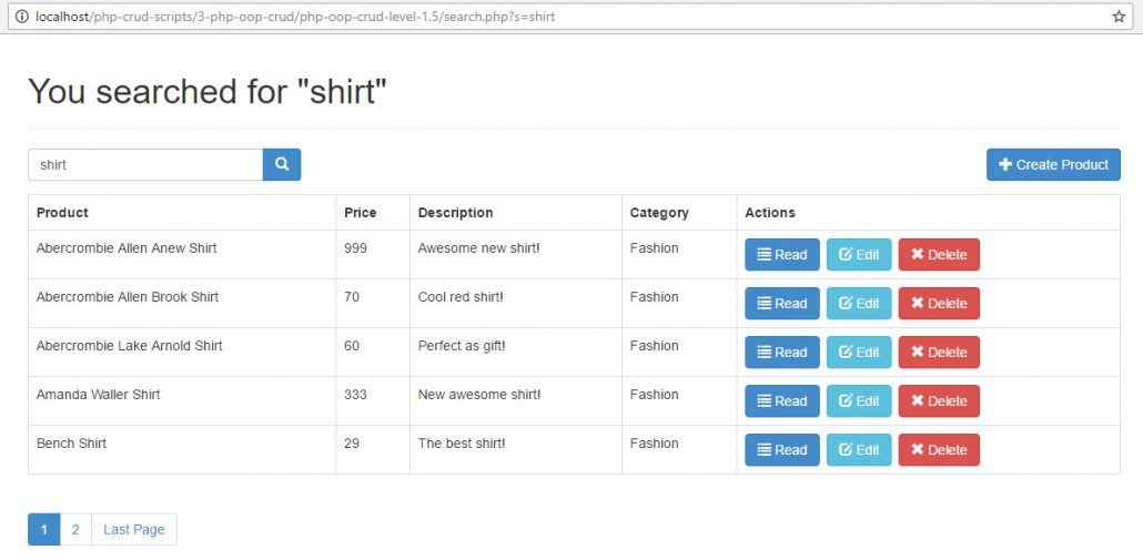 contoh program oop php examples mysql efiraapiu