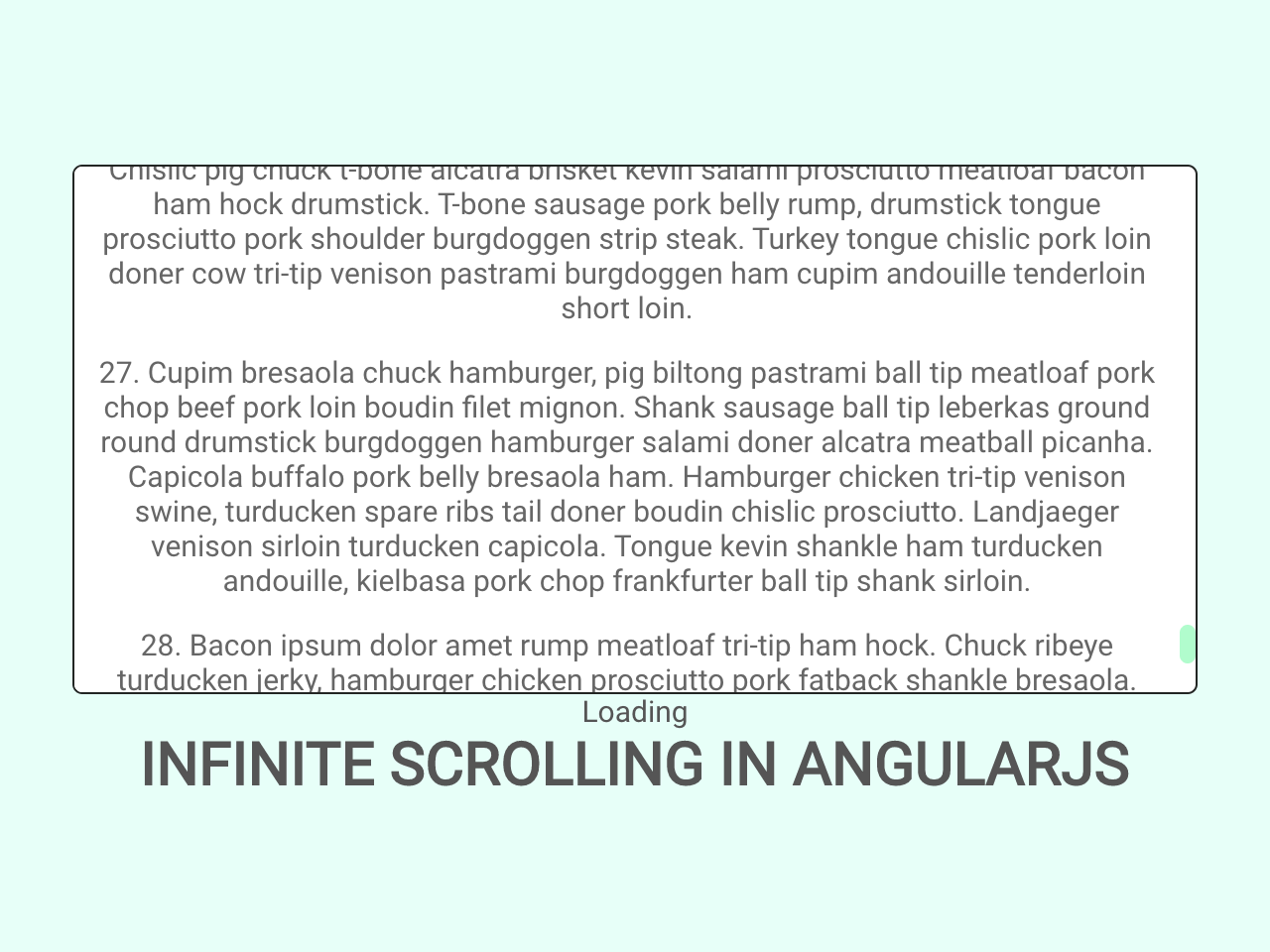 Infinite Scroll in AngularJS Code With Example — CodePel