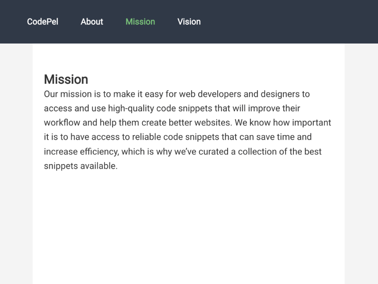 JavaScript Smooth Scroll To Element — CodePel