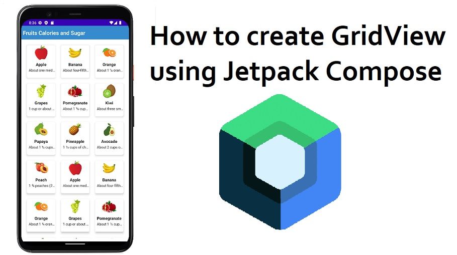 How to create GridView using Jetpack Compose Codeplayon