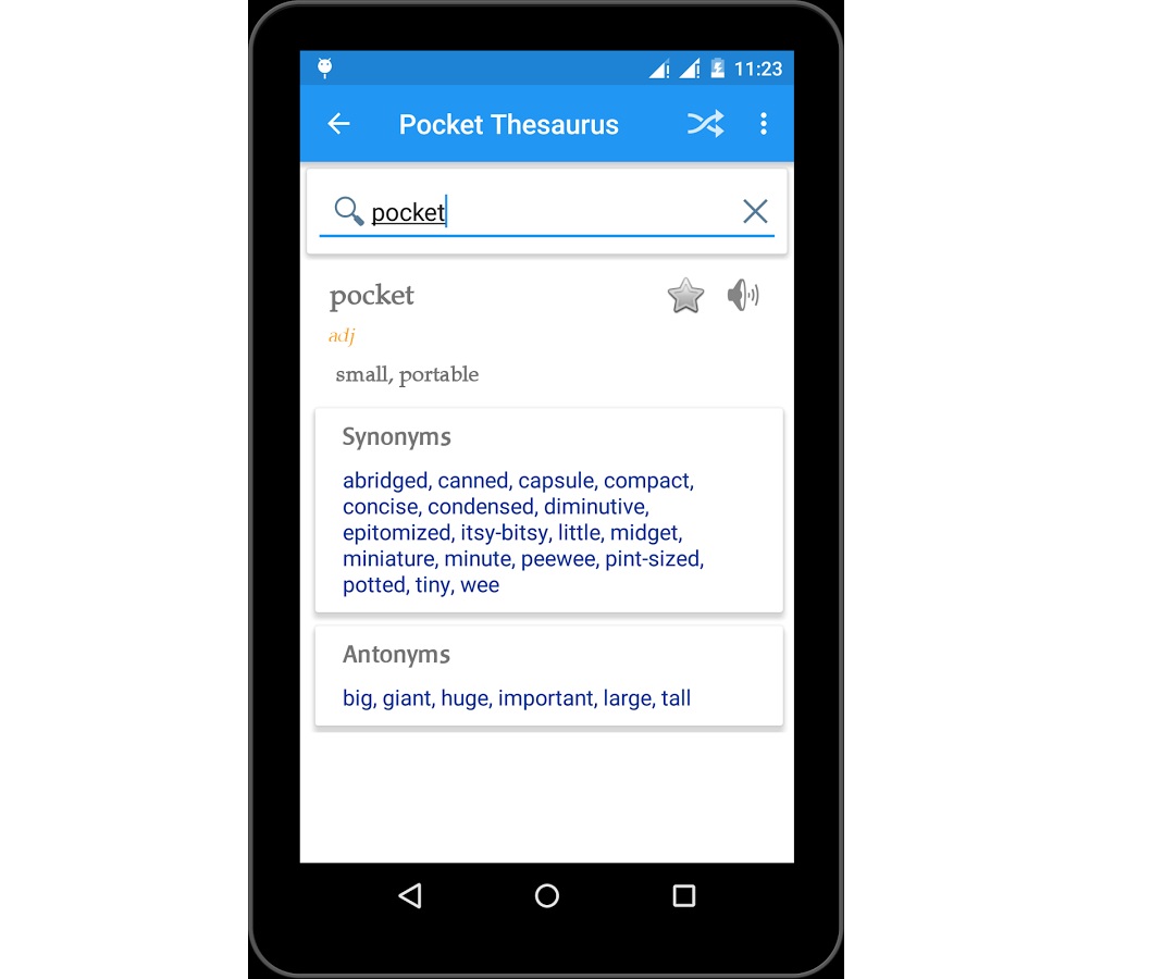 Best 7 Android Thesaurus Apps Available for Free Download