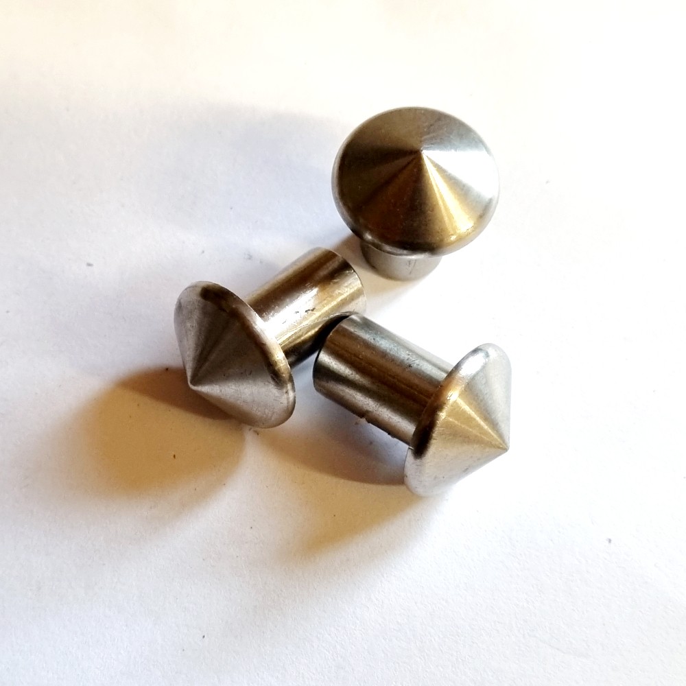 Stainless Steel Pointed Butt Cap Code Rods