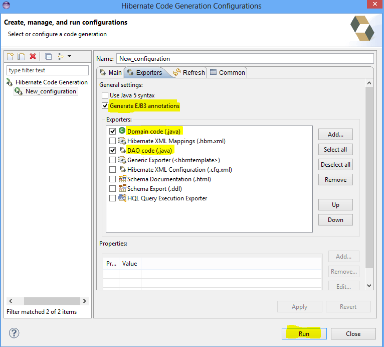 Hibernate Automatically Create Java POJO Classes From Database Tables