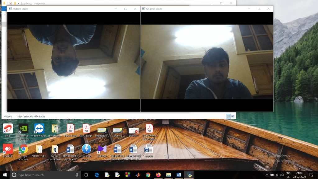 How to flip a video using Python programming Language? CodeSpeedy
