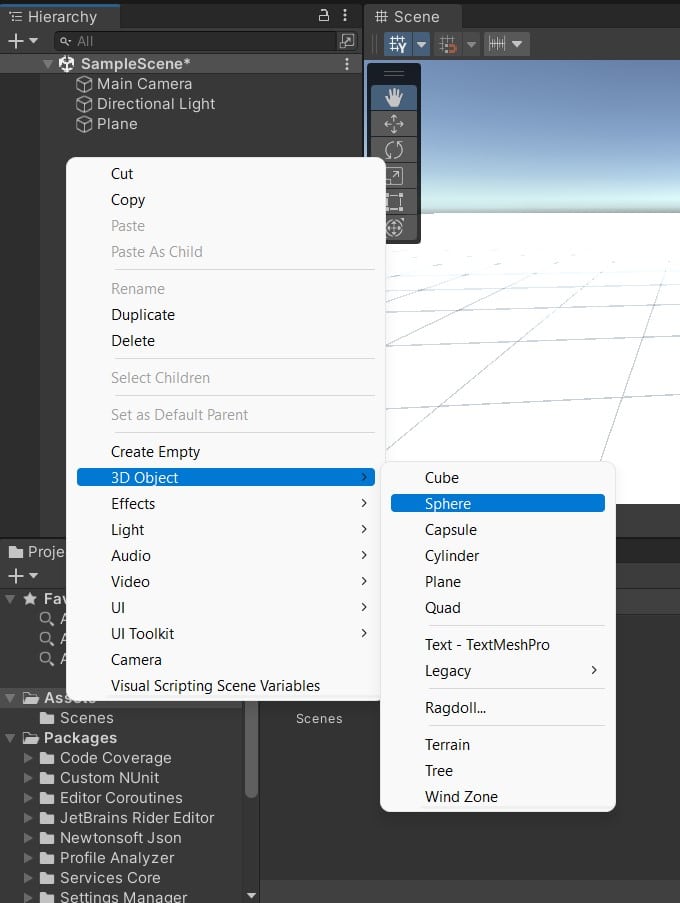 Change the material color of an Object in Unity 3D CodeSpeedy