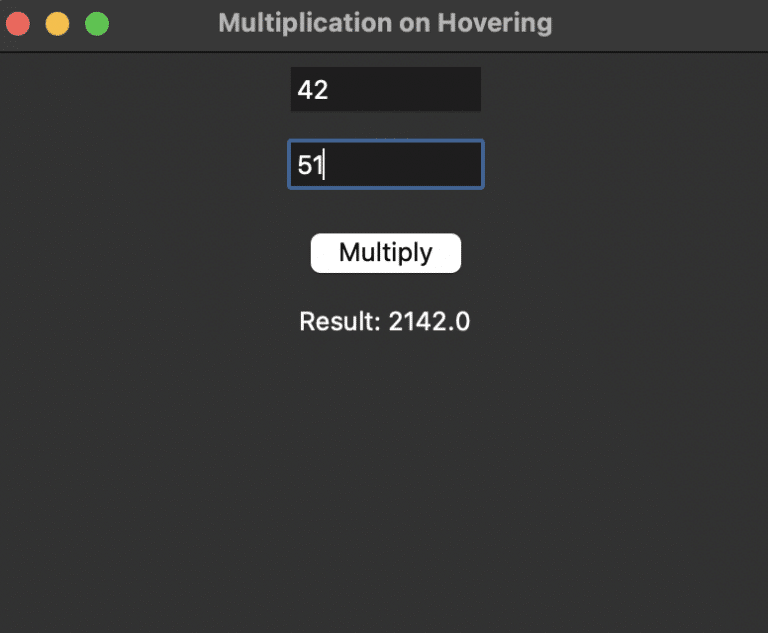Add functionality on Hover in Tkinter Python CodeSpeedy
