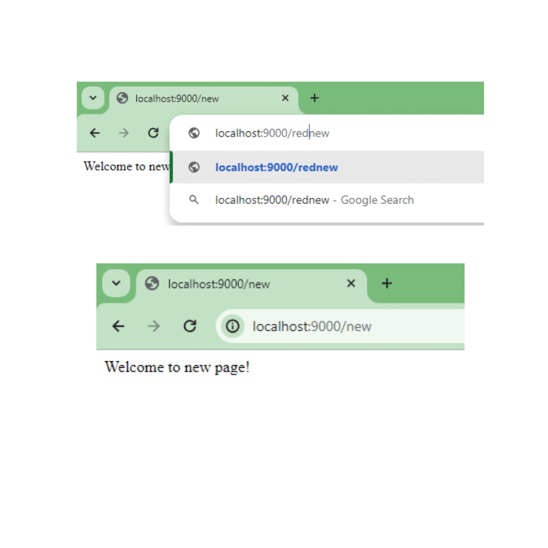 Redirection in Flask CodeSpeedy