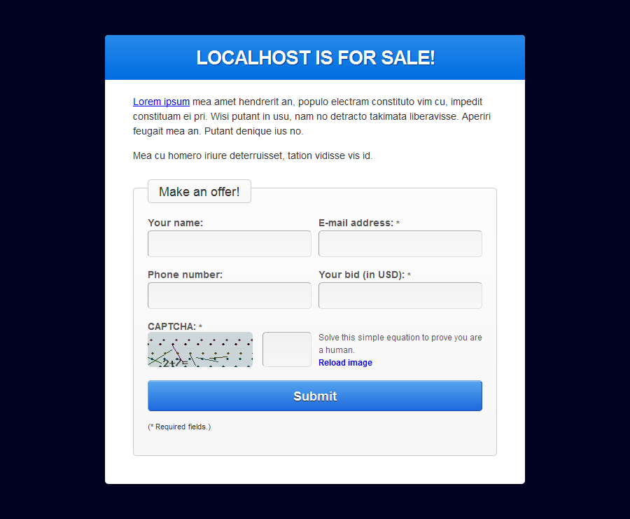Domain for Sale PHP Script by Htmlpie Codester