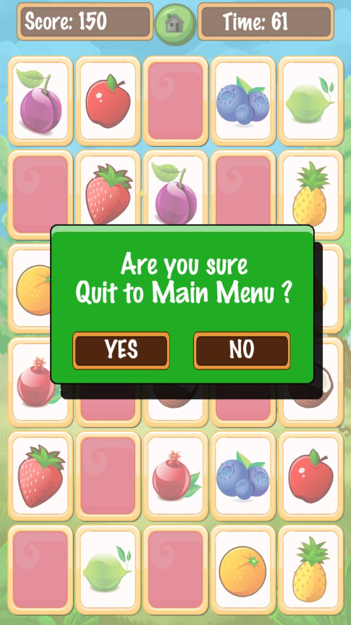 Kids Memory Game Unity3D With Admob by Pottergames Codester