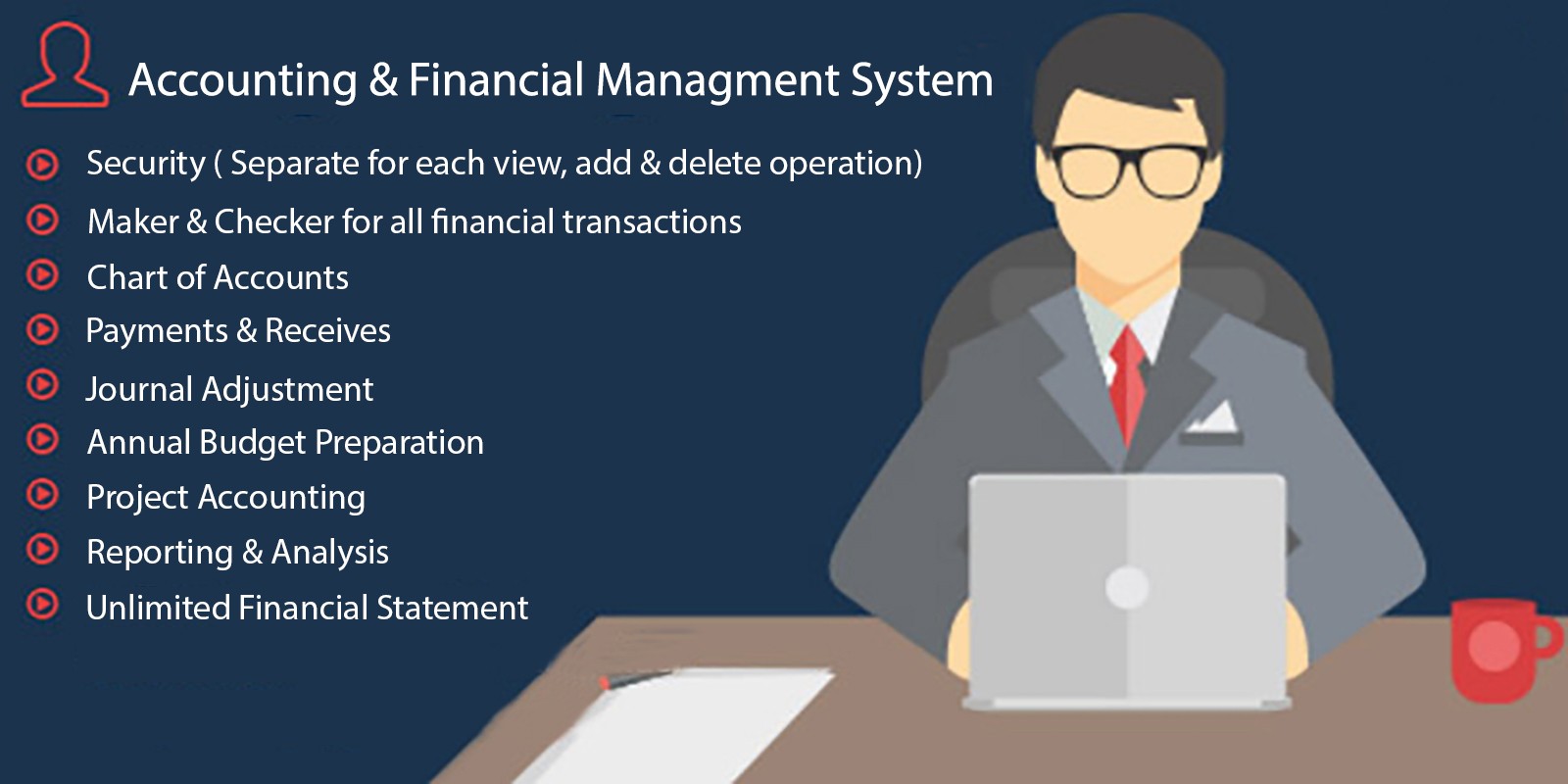 Accounting And Financial Management System by Bdspiderit