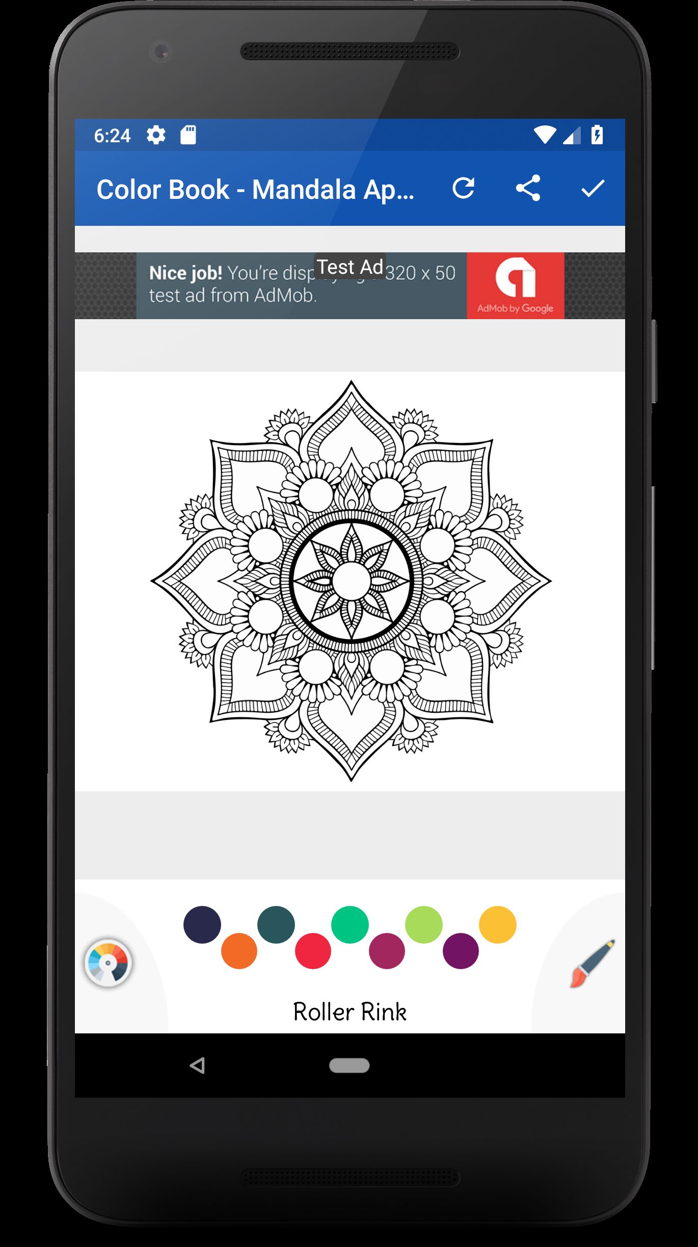 Color Book Mandala App Template by Victorytemplate Codester