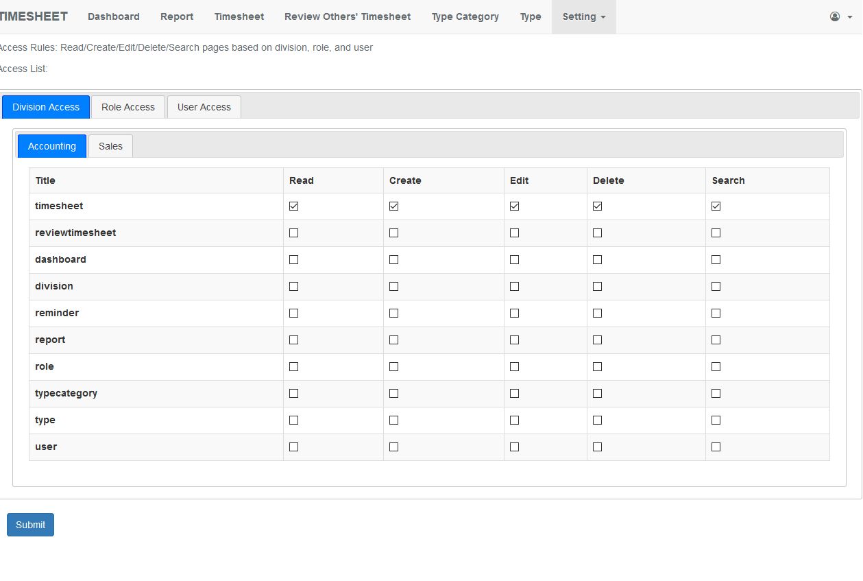 Timesheet PHP Script by Mike2012 Codester