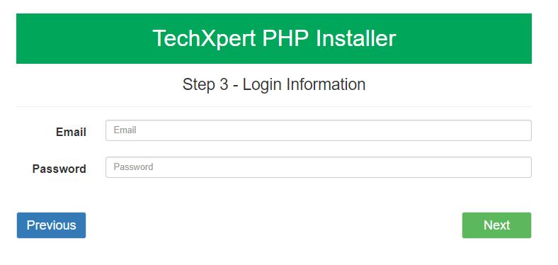 Easy PHP Installer Complete PHP App Installer by TechXpert Codester