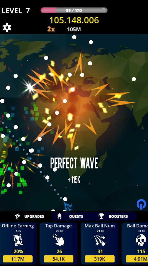 Idle Balls Clicker Shooter Unity Project by FMGames Codester