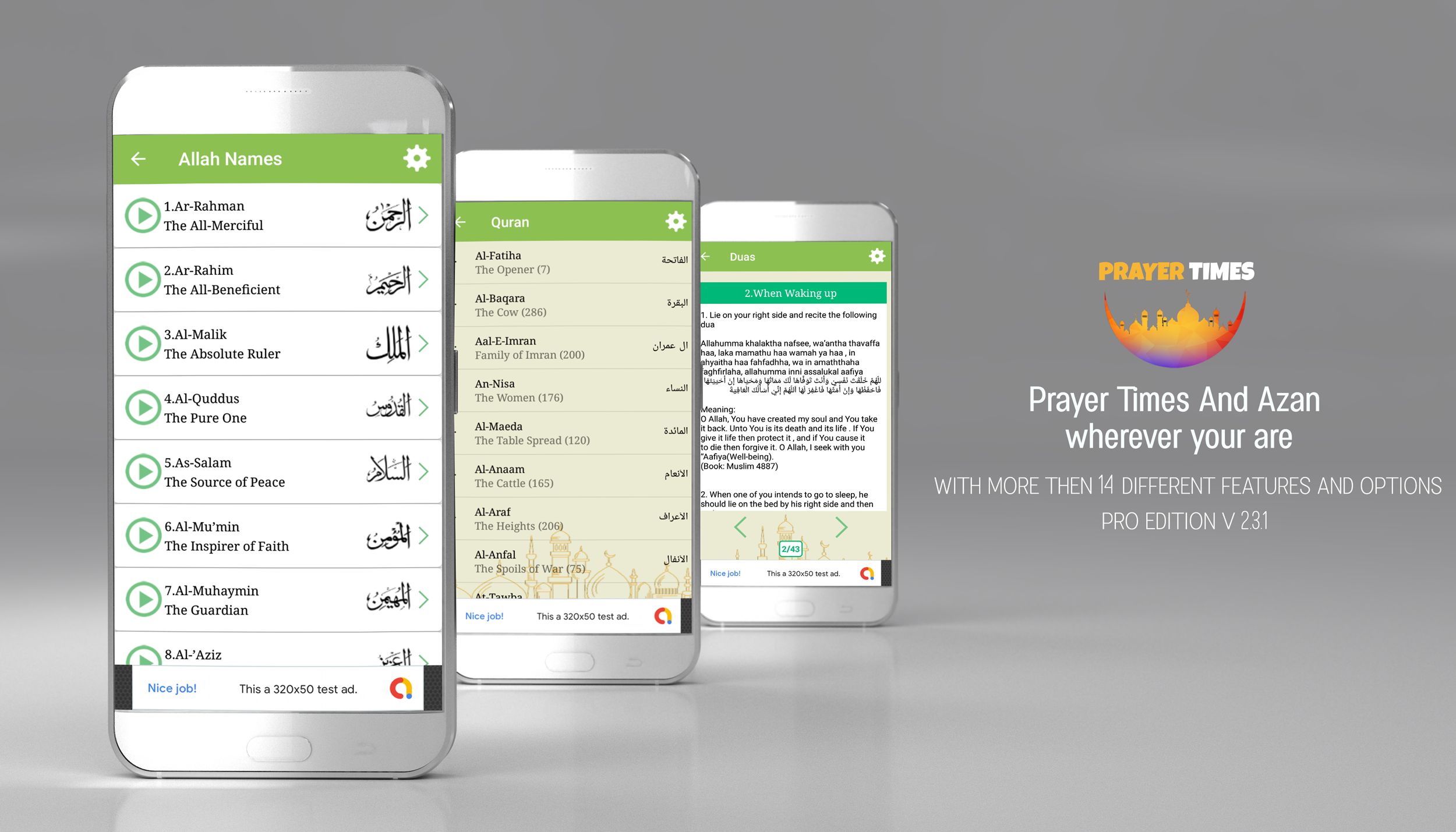 Prayer Times Android App Source Code by Ironcodes Codester