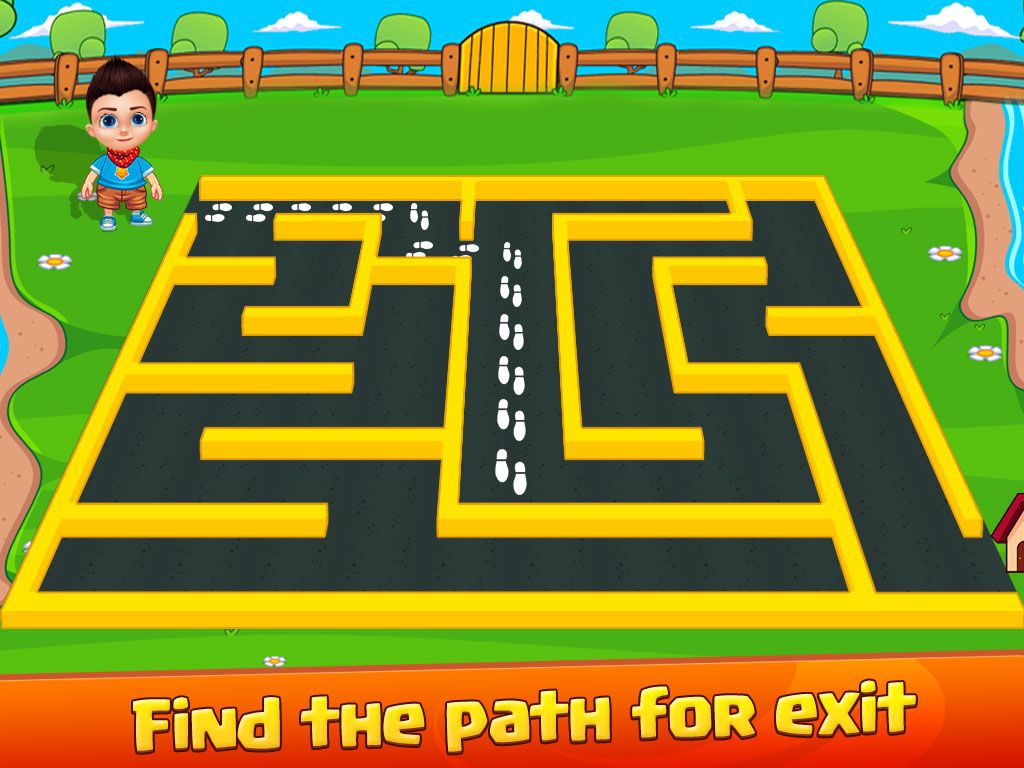 Maze Puzzle Mania Game For Kids iOS by IQueenGames Codester