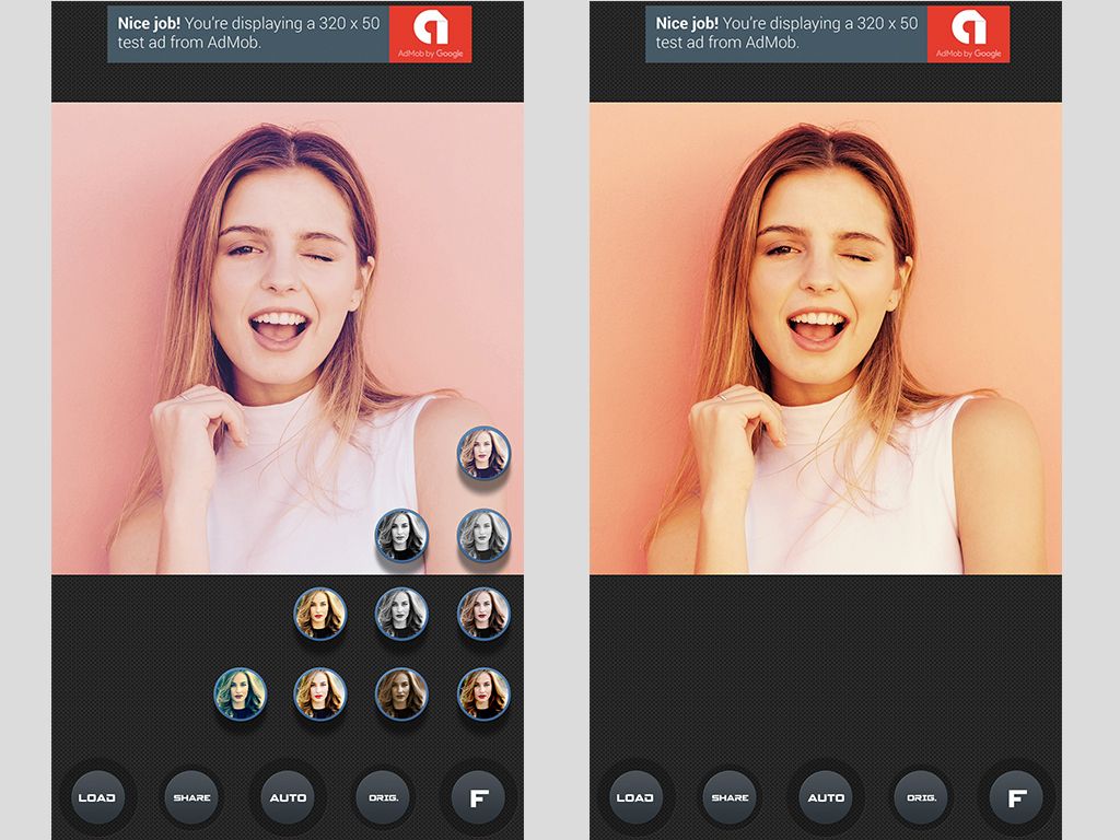 iOS Filters App with AdMob by Baolo Codester
