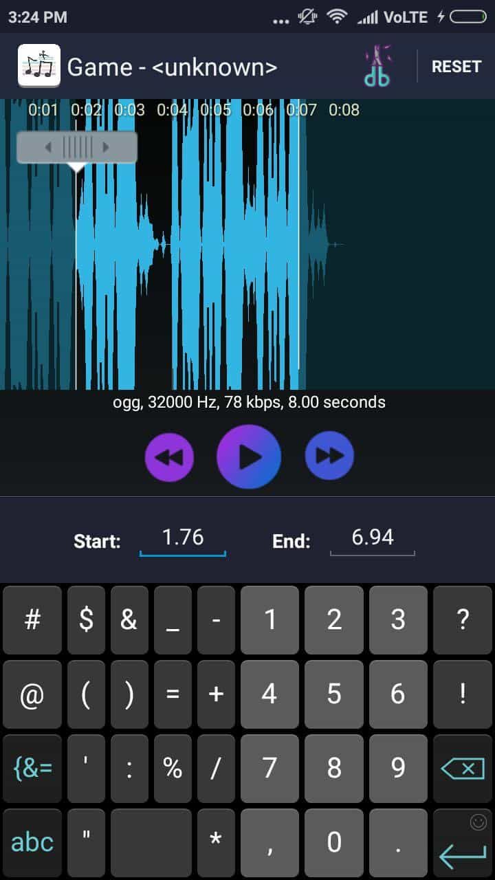 MP3 Audio Editor Android Source Code by Anilpatel11 Codester