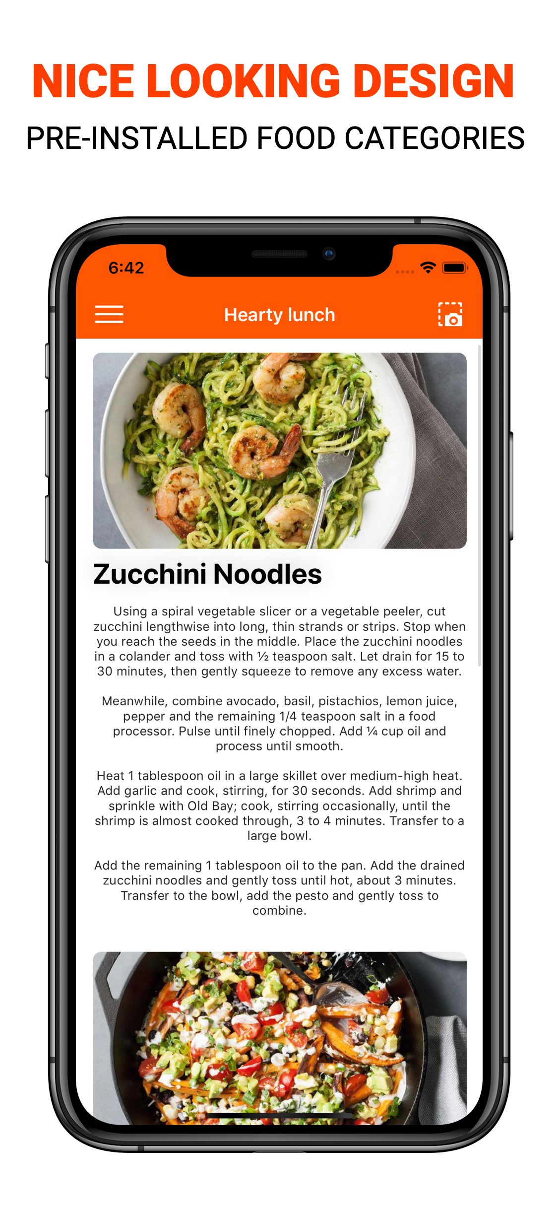 Coala Food iOS Food Recipes App by Yuradolotov Codester