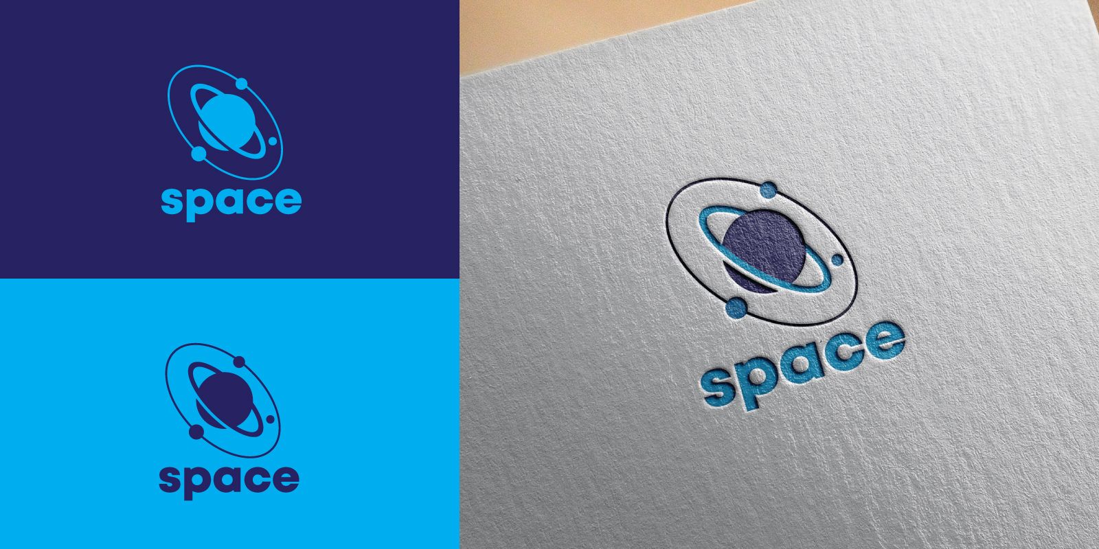 Space Logo Template by ICoxed Codester