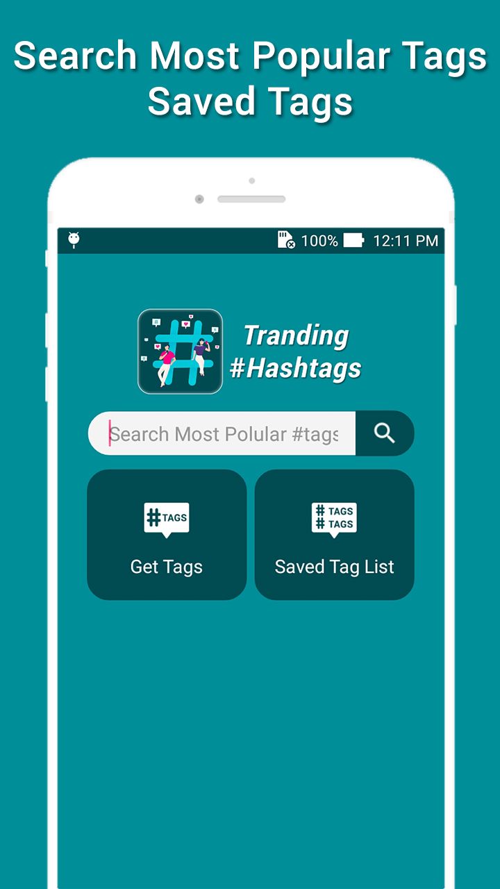 Hashtags For Instagram Android Source Code by RJDevelopers Codester