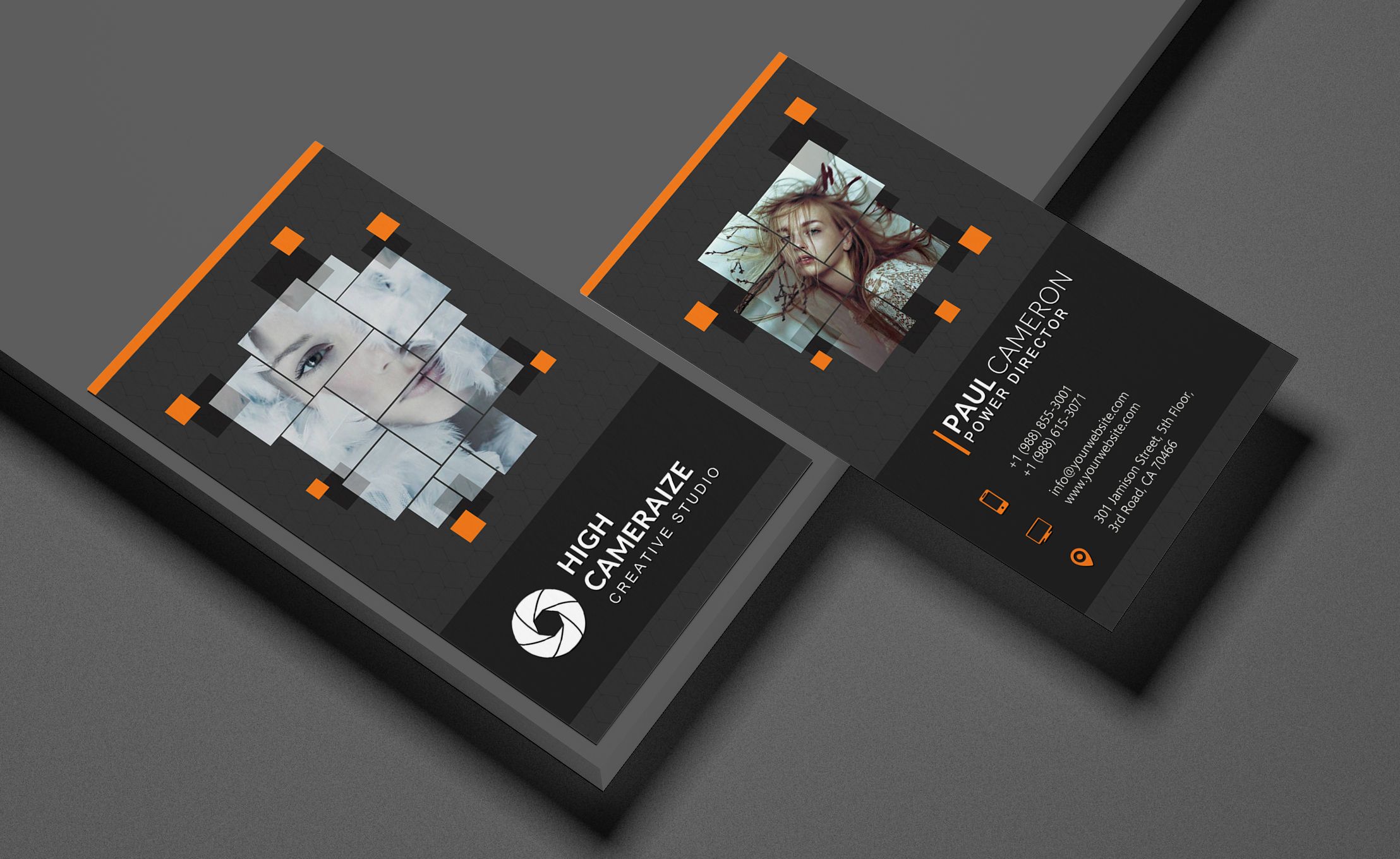 Studio Corporate Business Card by Pixime Codester