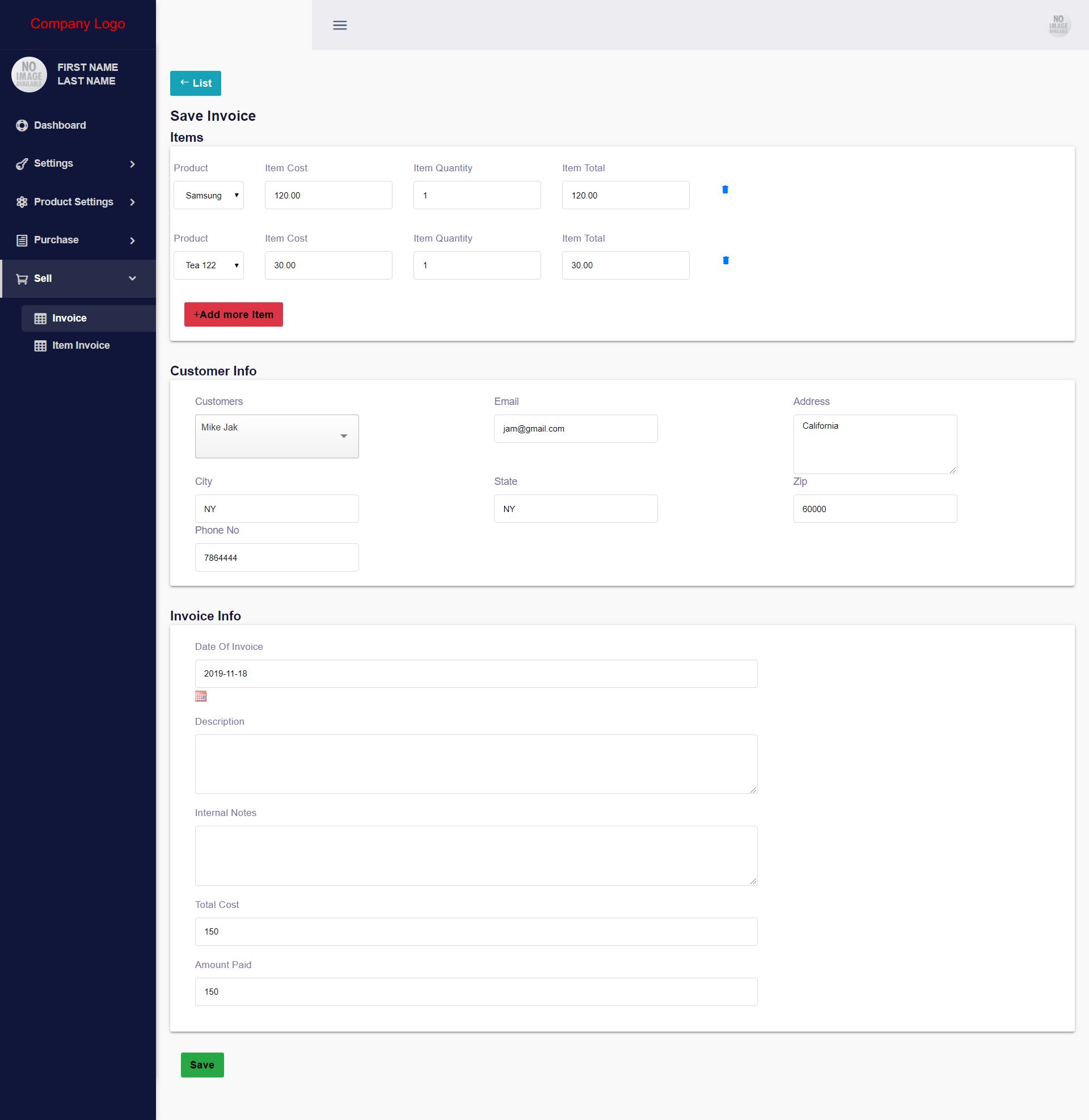 POS And Inventory Management System Software by Rana100