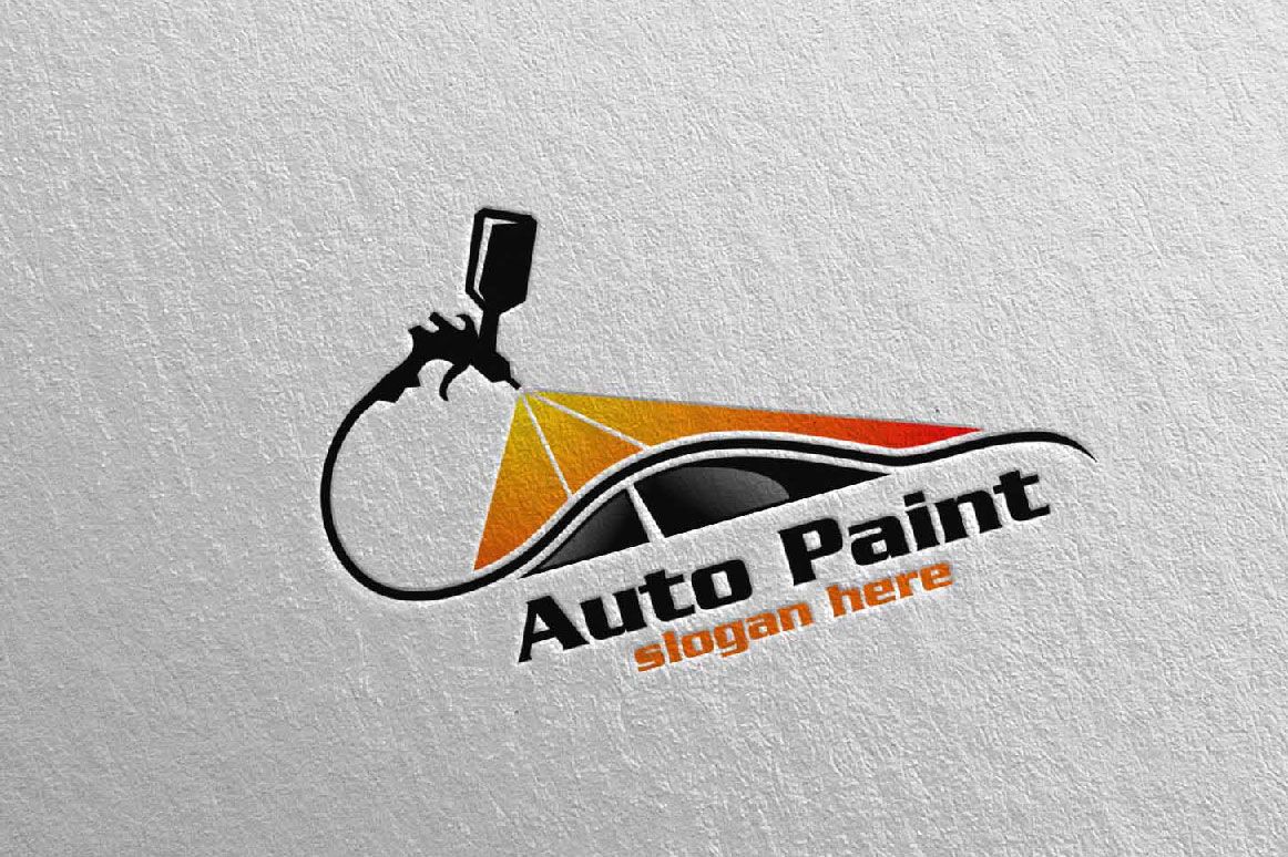 Car Painting Logo by Denayunecs Codester
